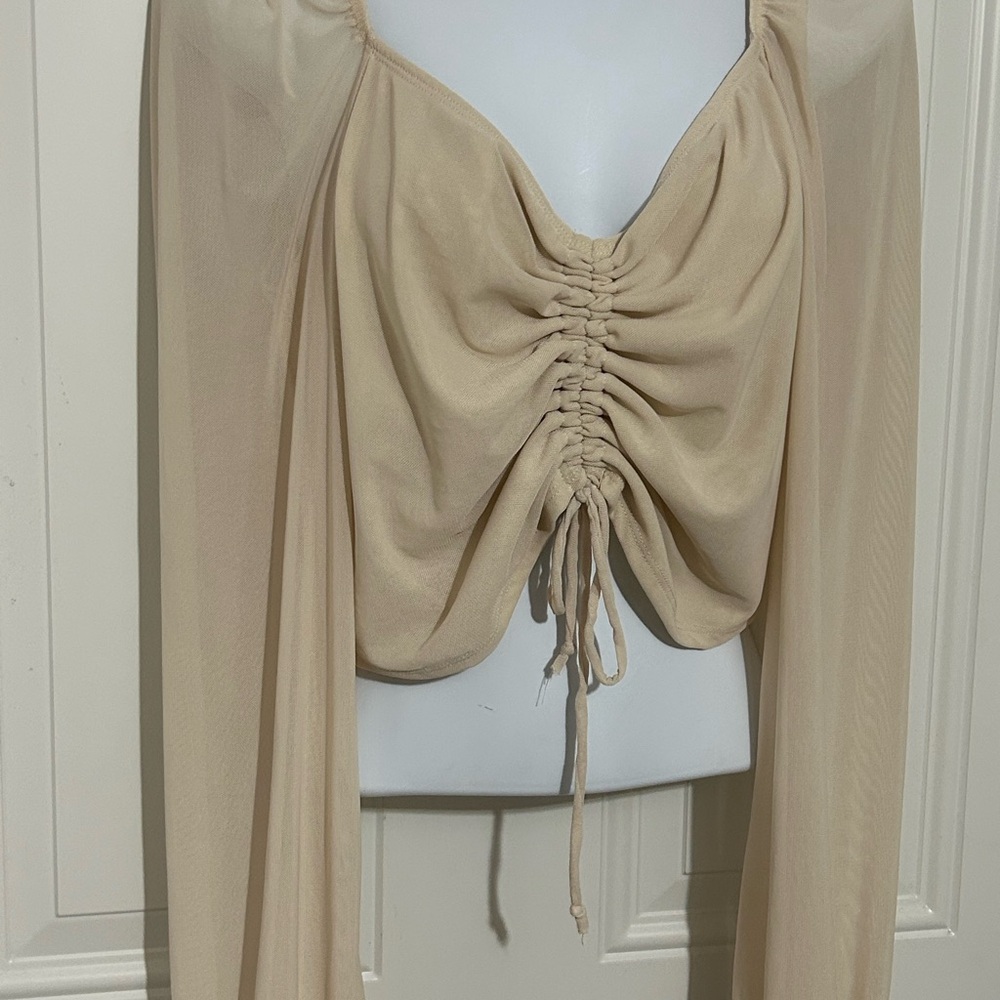 Revamped Elegant Cream Top